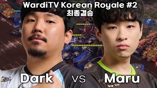 박령우 대 조성주 WardiTV Korean Royale 시즌 2 최종결승