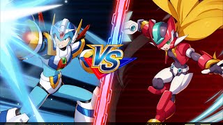 【月下戦争杯】3位決定戦 sora霧 VS モデルG (X フォースアーマー視点)【ロックマンX DiVE】