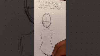 || How I draw bodies! 😋✨ || #drawing #artist #sketch #artistdrawing #artdrawing #drawingprocess