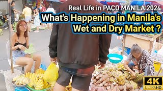 Exploring the Vibrant Market of Manila on Foot | Walk in Paco Manila 2024