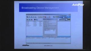 Multimedia Broadcasting Management System AP-MBMS | AddPac