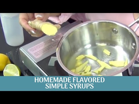 Flavored Simple Syrup by www.SweetWise.com Flavored Simple Syrup by www.SweetWise.com