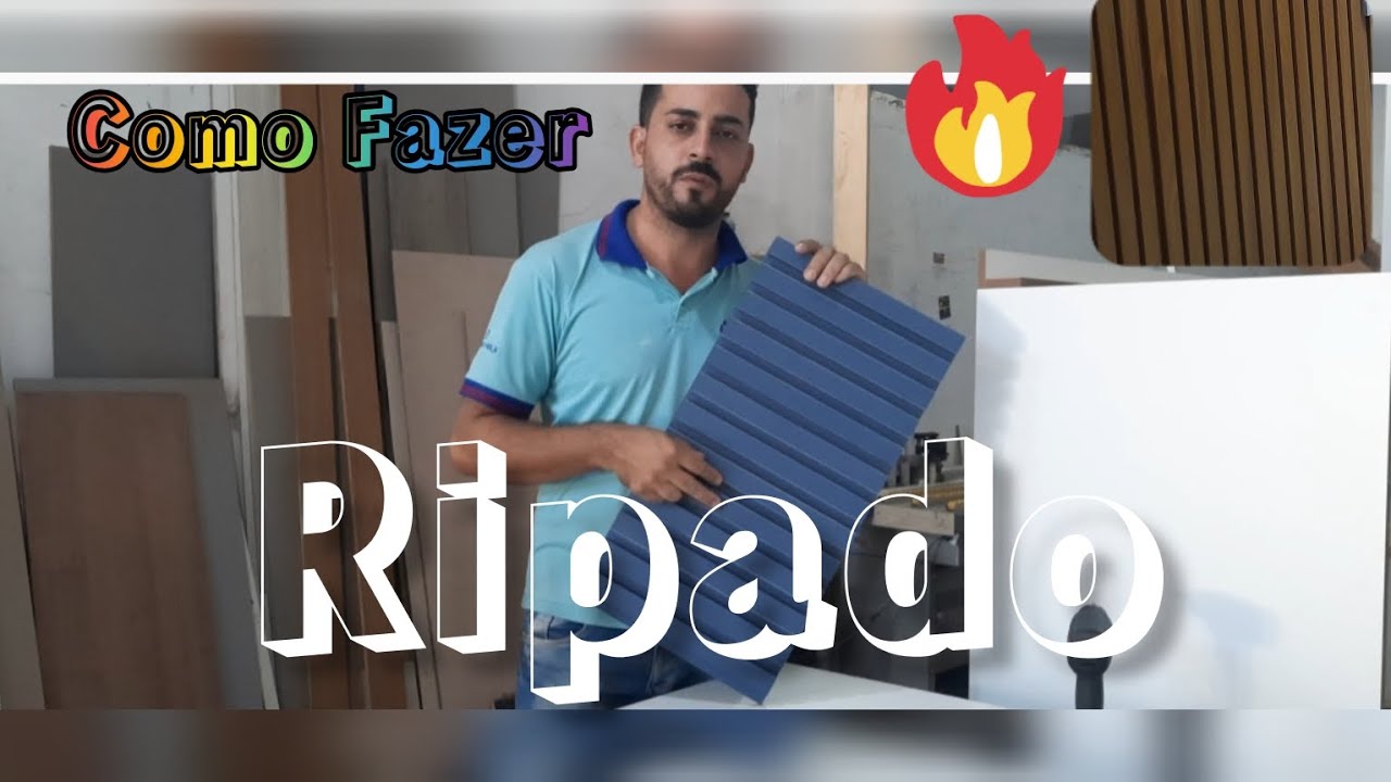 COMO FAZER UM PAINEL RIPADO - IDEIAS 💡 - YouTube