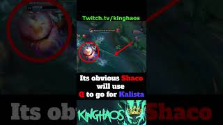 How to PREDICT Shaco with THRESH #shorts