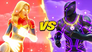 CAPTAIN MARVEL VS BLACK PANTHER