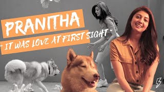 Pranitha's lover and their bond || Dog love || Coffee In A Chai Cup