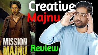 मजा आयेगा ! Mission majnu Trailer Review / Reaction Sidharth malhotra rashmika mandanna Full movie