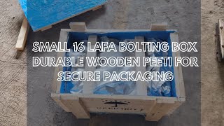 Small 16 Lafa Bolting Box | Durable Wooden Peeti for Secure Packaging