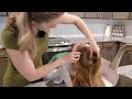 ASMR Perfectionist Hair Shampoo & Conditioning Treatment - Blow Dry, Simple Hairstyling & Mini Comb