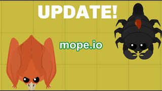 Mope.io Updated!!! Testing The Desert Animals