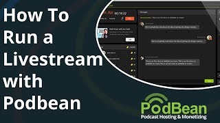 How To Run A LiveStream With Podbean