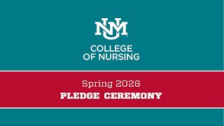 College of Nursing Spring 2026 Pledge Ceremony