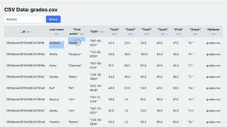 CSV Upload | NodeJS App