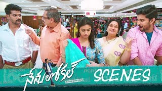 Nenu Local Movie - Saree Shopping Comedy Scene - Nani, Keerthy Suresh, Naveen