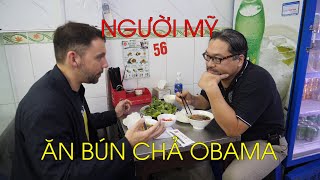 Đại diện trường Lincoln Academy ăn Bún chả Obama ở Hà Nội