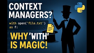 How Python Context Managers Work | with Statement Live Tutorial