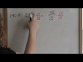 lesson 19 adding fractions with radicals in denominator