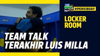 Luis Milla Pamit Usai Pertandingan PERSIB | LOCKER ROOM vs Dewa United