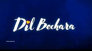 Sushant Singh Rajput Last Movie Best dialogue, scene Dil Bechara movie