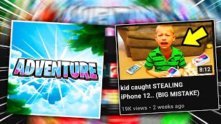 The WORST Clickbait Channel On YouTuber Went TOO FAR... (Adventure)