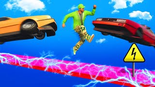 EXTREME MILE HIGH ELECTRIC DEATHRUN! (GTA 5 Funny Moments)