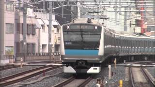 E233系1000番台山手線試運転（S122）秋葉原入線