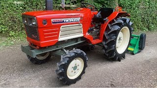 Yanmar YM2420D 4WD Compact Tractor \u0026 New Flail Mower