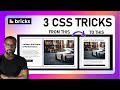 3 Must Use CSS Techniques for your Next Project