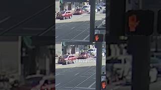 Dramatic hit and run captured on video just outside the Hamilton County Courthouse