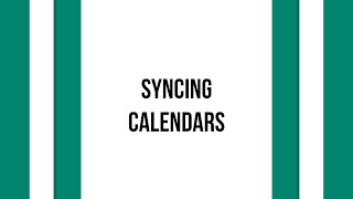 GameChanger - Syncing Calendars