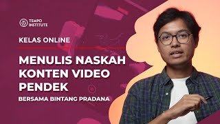 [Teaser] Menulis Naskah Konten Video Pendek