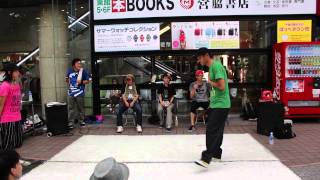 第二日曜日はダンスの日2013 8/13 1on1 BEST8 3