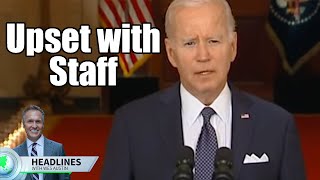 Biden Frustrated with Staff for Always Correcting Biden Statements #shorts