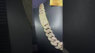 Cuban chains //yangping custom jewelry factoryl icedout cuba links,hiphop jewelry/bussdown