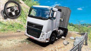 VIAGEM DE CAMINHÃO no INTERIOR!!! - Euro Truck Simulator 2 + G27