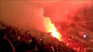 Pyroshow + Choreo Hertha vs. Union | Hertha BSC Berlin vs. Union Berlin 11.02.13