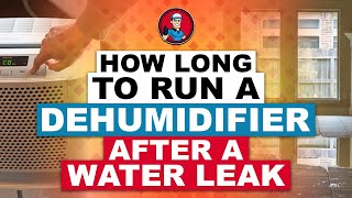 How Long To Run Dehumidifier After Water Leak 💨 | HVAC Training 101