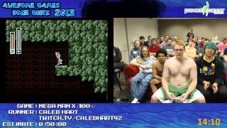 Mega Man X Speed Run (0:36:51) (100%) Live at Awesome Games Done Quick 2013 [SNES]