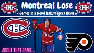 Montreal Canadiens Lose 7 Straight Games