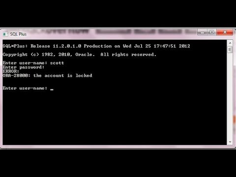 Oracle passwords -How to reset sys users(lock, unlock, expired) Oracle passwords -How to reset sys users(lock, unlock, expired)