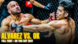 WHAT AN UPSET 😱 Ok Rae Yoon vs. Eddie Alvarez | Full Fight | On This Day