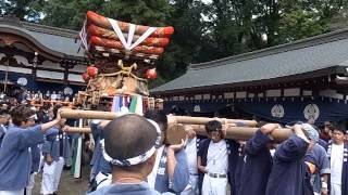 2013木津御輿太鼓祭　御寮神社拝殿廻り　敬神組