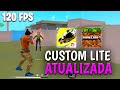 [PARA TODOS CELULARES!] CUSTOM LITE FREE FIRE COM 3 MB GRÁFICO DE MINECRAFT DA NOVA ATUALIZAÇÃO!🫢