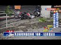 男開車打瞌睡撞進早餐店騎樓　剛下夜班太累？7機車3店家遭波及－民視新聞