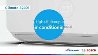 Installers: The Climate 3200i Air Con | Worcester Bosch