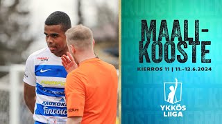 YKKÖSLIIGA 2024 - MAALIKOOSTE | KIERROS 11