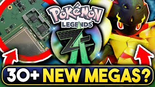 POKEMON NEWS! 30+ NEW Z-A MEGA EVOLUTIONS RUMOR! NEW SWITCH 2 IMAGE LEAKS \u0026 MORE!