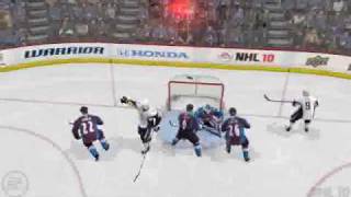 NHL 10 Goal \u0026 First NHL Save