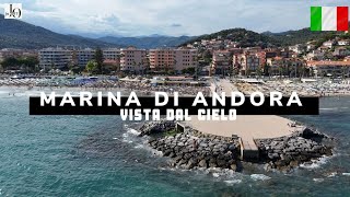 Marina di Andora, vista dal cielo Liguria, Italy