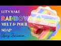 Let's Make Rainbow Soap 🌈 Using Zencolor Solo